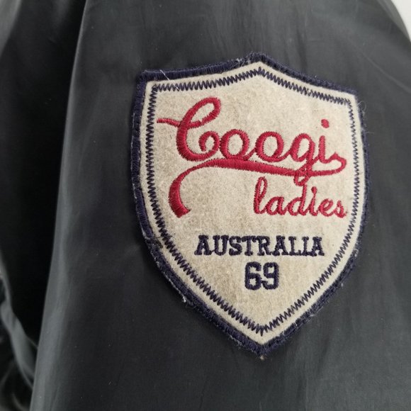 COOGI Vintage Womens Puffer Hooded Coat Jacket Black Rainbow Embroidered 3X - Picture 7 of 13